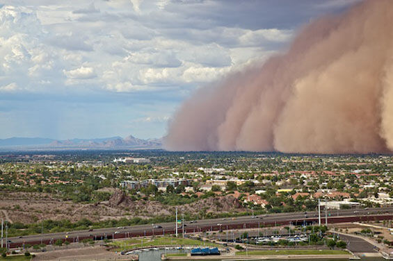 Dangers of Dust Storms and Harm to Your Car | Good Works Auto Repair Tempe