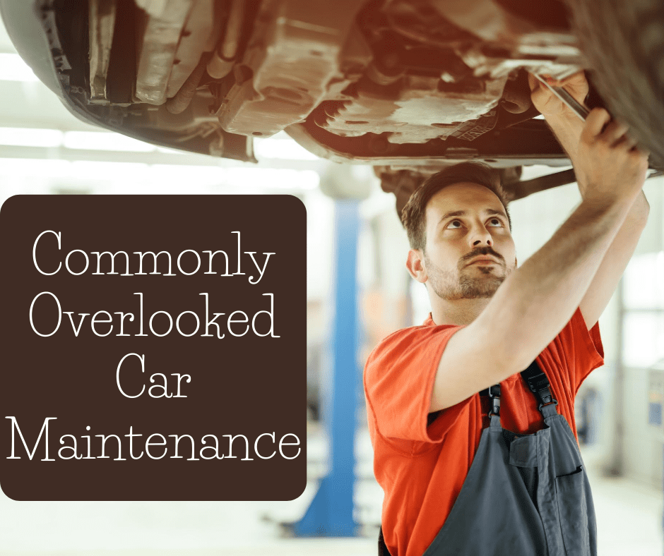 overlooked car maintenance