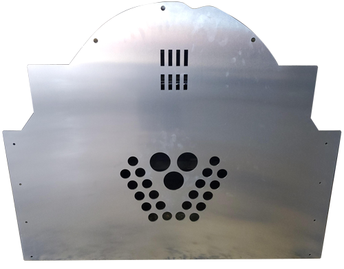 A catalytic converter shield provides extra security