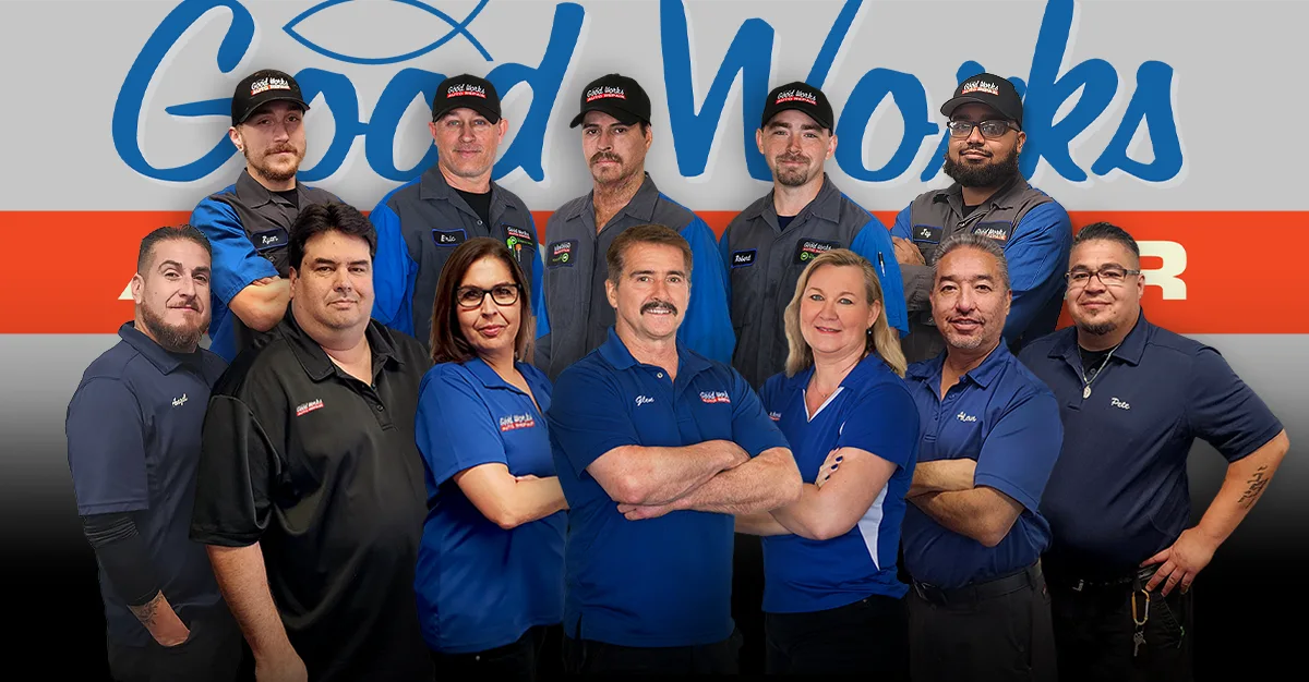 The Good Works Auto Repair team