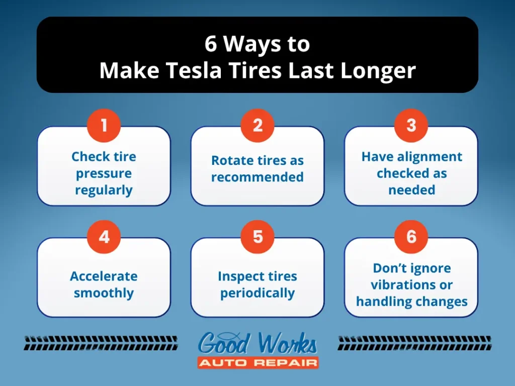 6 ways to make Tesla tires last longer so they don't wear out so fast