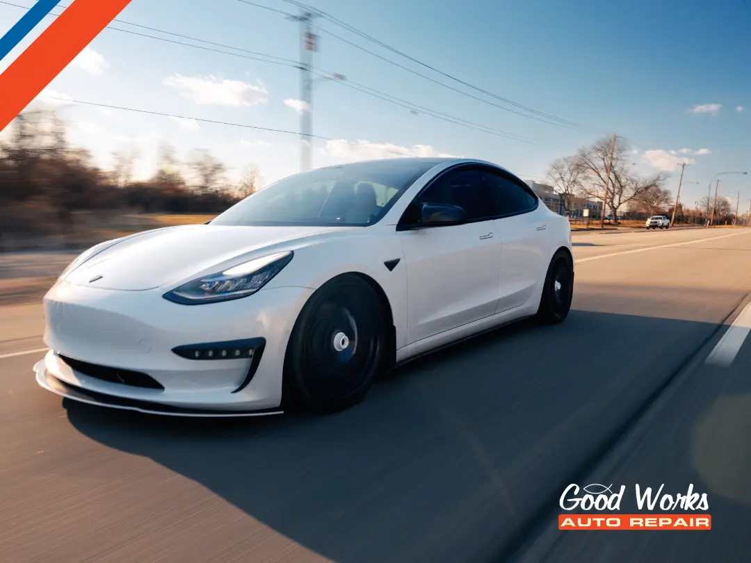 Good Works Auto Repair offers Tesla maintenance in Tempe, AZ